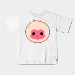 Cute Snow Monkey Kids T-Shirt